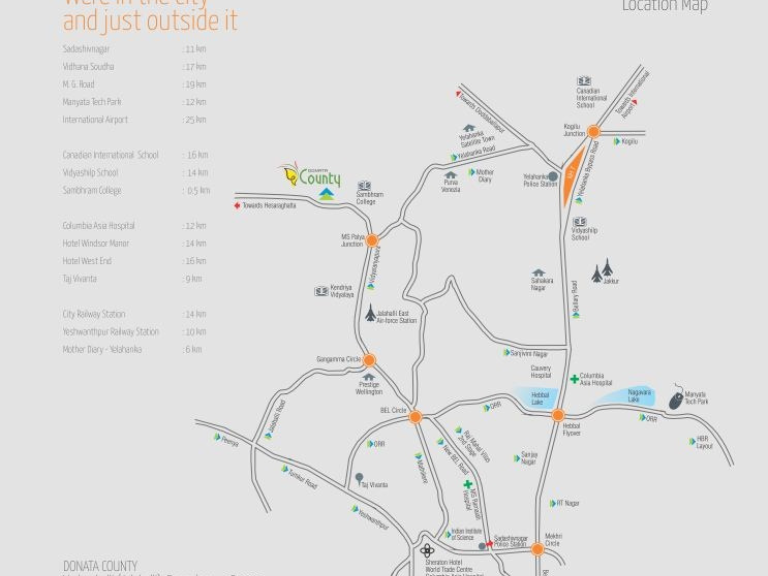 Donata County location  